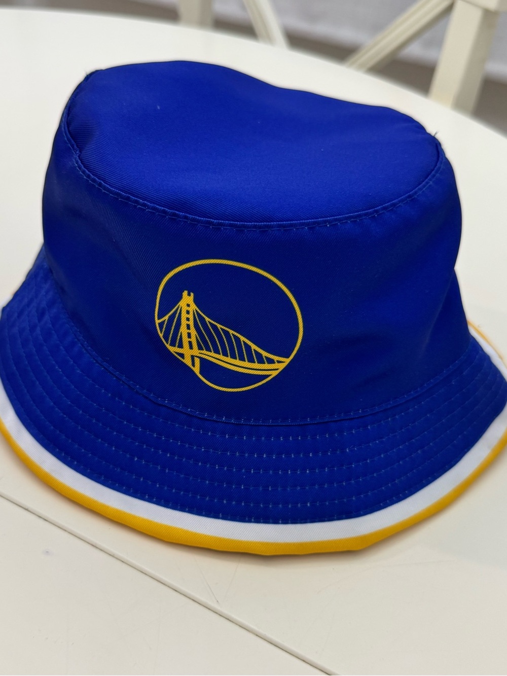 Warriors reversible bucket hat